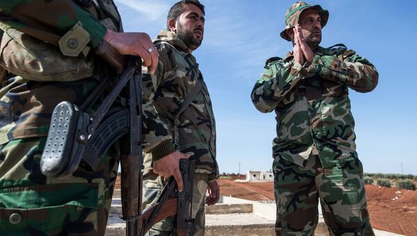 Военнослужащие Сирийской Арабской армии - اسپوتنیک ایران  