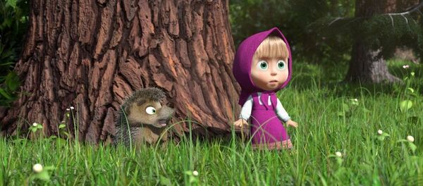 Кадр из мультфильма Маша и медведь - اسپوتنیک ایران  