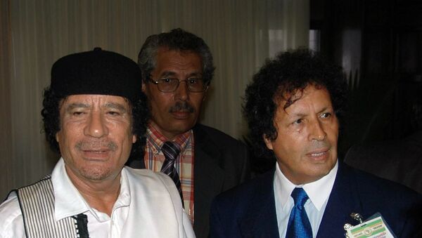 معمر القذافي وأحمد قذاف الدم - اسپوتنیک ایران  