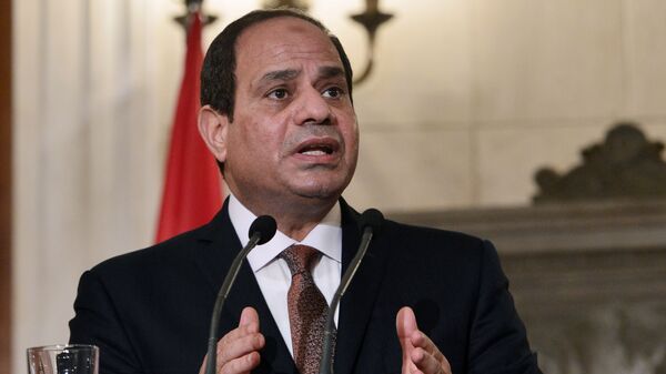 عبدالله  فتاح السیسی رئیس جمهور مصر - اسپوتنیک ایران  