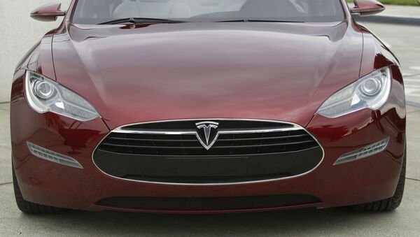 Автомобиль Tesla Model S - اسپوتنیک ایران  