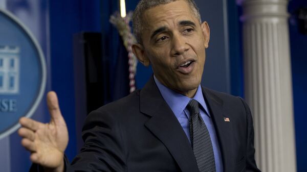 Президент США Барак Обама в Вашингтоне - اسپوتنیک ایران  