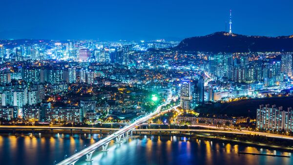 Вид на город Сеул в Южной Корее - اسپوتنیک ایران  