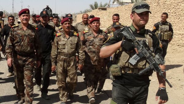 عملیات مشترک حشدالشعبی و ارتش عراق در استان الانبار - اسپوتنیک ایران  