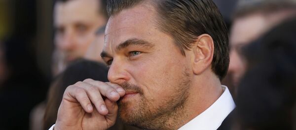 Актер Леонардо Ди Каприо на церемонии вручения премии Оскар-2016 Актер Леонардо Ди Каприо на церемонии вручения премии Оскар-2016 - اسپوتنیک ایران