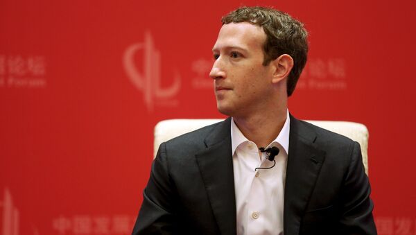 Глава Facebook Марк Цукерберг - اسپوتنیک ایران  
