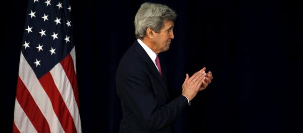 Госсекретарь США Джон Керри в Вашингтоне - اسپوتنیک ایران  