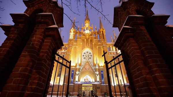 کلیسای جامع « مریم مقدس» مسکو - اسپوتنیک ایران  