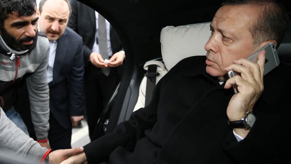 Президент Турции Реджеп Эрдоган в Стамбуле - اسپوتنیک ایران  