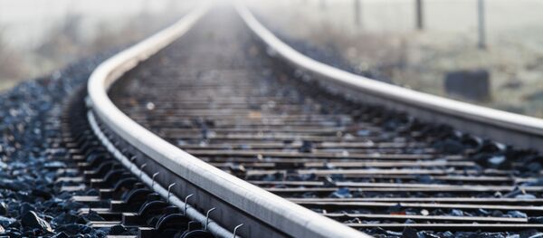 Рельсы железной дороги Рельсы железной дороги - اسپوتنیک ایران
