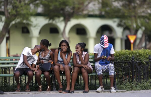 دختران جوان کوبایی در هاوانا - اسپوتنیک ایران  