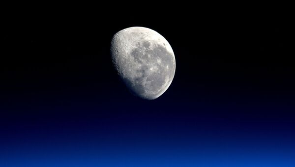 Снимок Луны на снимке астронавта ЕКА Тима Пика - اسپوتنیک ایران  