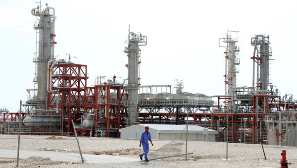 Газовое месторождения «Южный Парс» в иранском городе Ассалуйе - اسپوتنیک ایران  