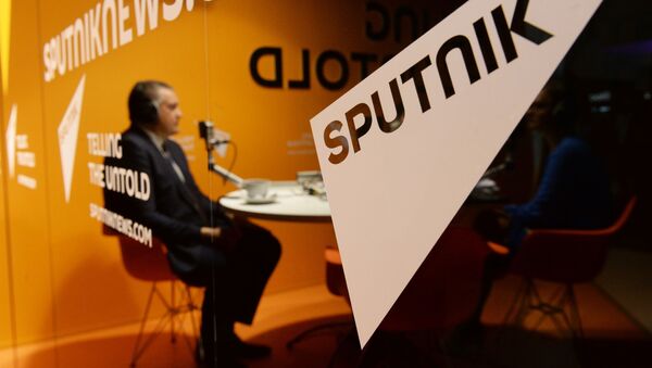 Студия радио Sputnik на XIX Петербургском международном экономическом форуме - اسپوتنیک ایران  