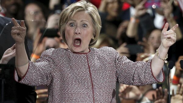 Кандидат в президенты США Хиллари Клинтон в Нью-Йорке - اسپوتنیک ایران  