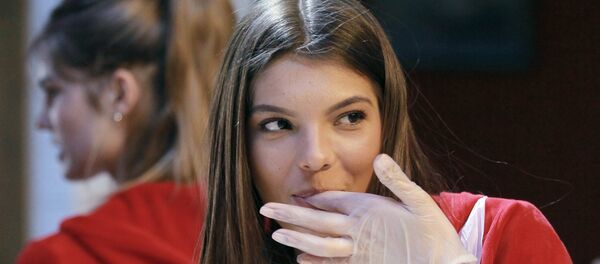 Miss Russia contest participants get prepared to Easter - اسپوتنیک ایران  