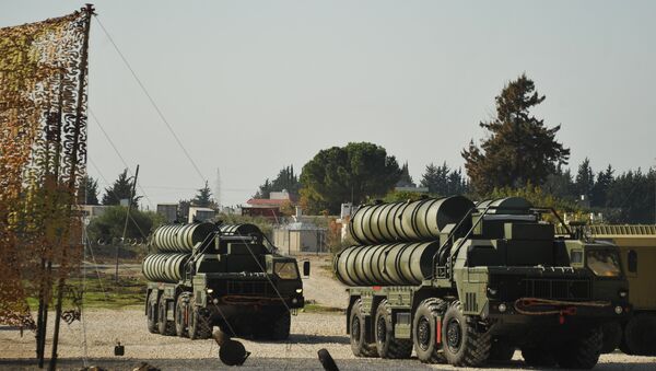 The S-400 on combat duty in Latakia, ensuring the safety of the Russian air group. - اسپوتنیک ایران  