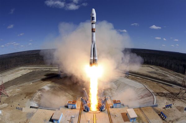 استارت موشک حامل  از پایگاه فضایی «واستوچنی» روسیه - اسپوتنیک ایران  