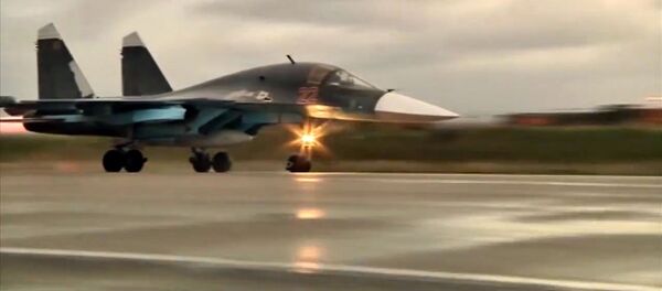 Вылет первой группы самолетов ВКС с авиабазы Хмеймим в пункты постоянного базирования на территории России - اسپوتنیک ایران  