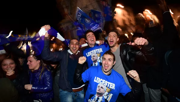 Leicester City FC wins Premiere League - اسپوتنیک ایران  