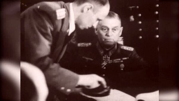 تسلیم شدن آلمان نازی. تصاویری از 9 مه 1945. فیلم آرشیوی - اسپوتنیک ایران  