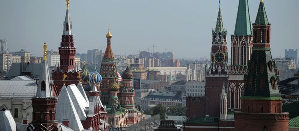 Вид на Красную площадь с крыши отеля Ritz-Carlton в Москве Вид на Красную площадь с крыши отеля Ritz-Carlton в Москве - اسپوتنیک ایران