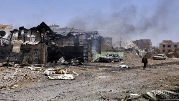 کشته شدن یک مجری شبکه یمن الیوم بر اثر حمله هوایی به صنعا - اسپوتنیک ایران  