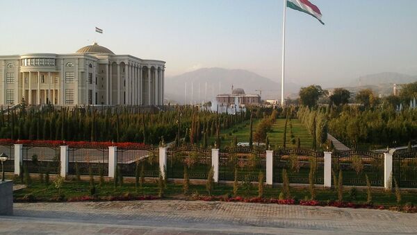 Площадь государственного флага Республики Таджикистан в Душанбе - اسپوتنیک ایران  