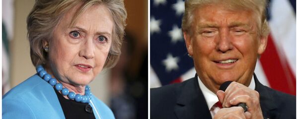 Комбинация фотографий Хиллари Клинтон и Дональда Трампа Комбинация фотографий Хиллари Клинтон и Дональда Трампа - اسپوتنیک ایران