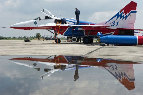 شرکت خلبانان  روسیه در  مسابقه  خلبانان نظامی در کریمه - اسپوتنیک ایران  