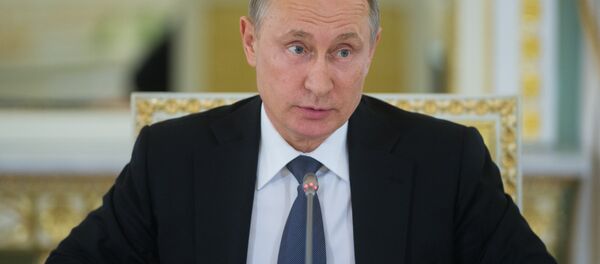 Рабочая поездка президента РФ В. Путина в Санкт-Петербург - اسپوتنیک ایران  