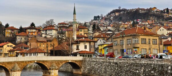 منظره بخش قدیمی شهر سارایوا - اسپوتنیک ایران  