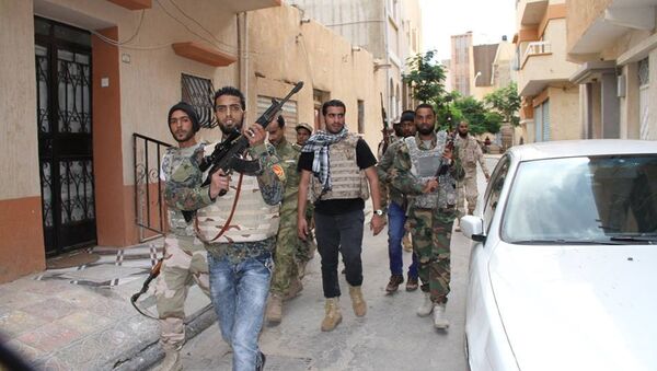 الجيش الليبي في شوارع بنغازي - اسپوتنیک ایران  