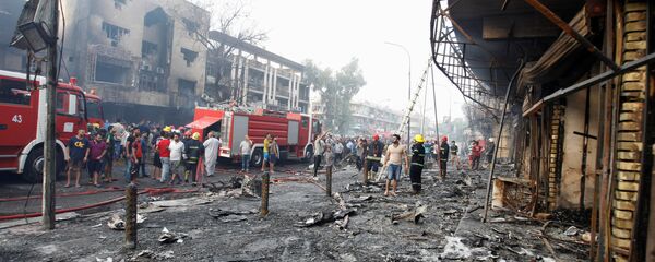 انفجار در بغداد: تعداد کشته شدگان به 131 نفر رسیده است - اسپوتنیک ایران  