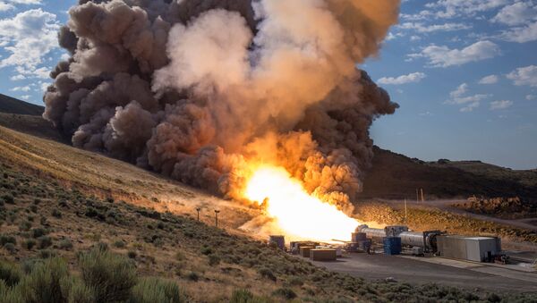 Испытания твердотопливного ускорителя для сверхтяжелого носителя SLS (Space Launch System) - اسپوتنیک ایران  