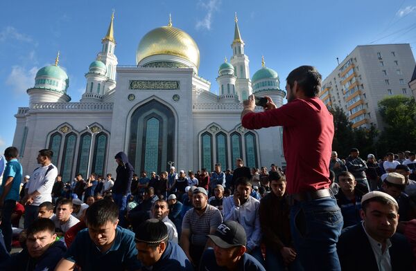 برگزاری عید فطر در مسکو - اسپوتنیک ایران  