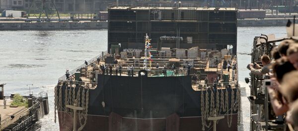 رونمایی از اولین نیروگاه هستهای شناور جهان رونمایی از اولین نیروگاه هستهای شناور جهان - اسپوتنیک ایران