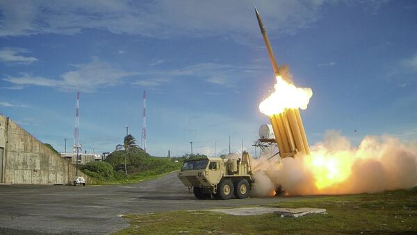 Two Terminal High Altitude Area Defense (THAAD) interceptors are launched during a successful intercept test. - اسپوتنیک ایران  