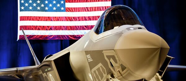 The first F-35 Lightning II joint strike fighter The first F-35 Lightning II joint strike fighter - اسپوتنیک ایران