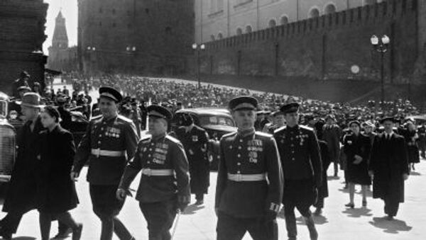 Парад Победы 9 мая 1945 года в Москве - اسپوتنیک ایران  