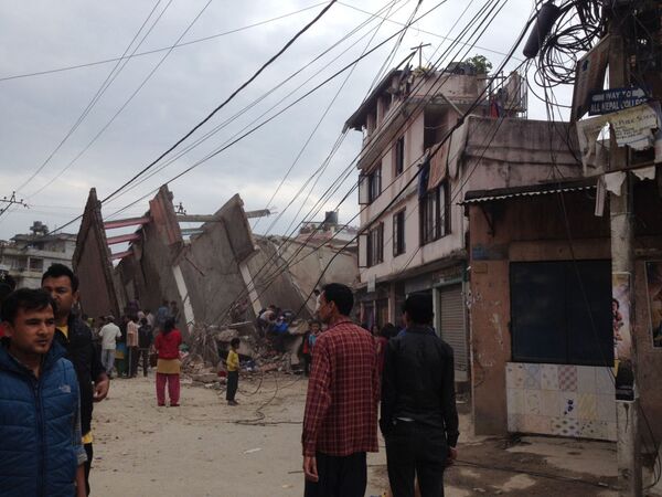 وقوع زلزله در  نپال - اسپوتنیک ایران  