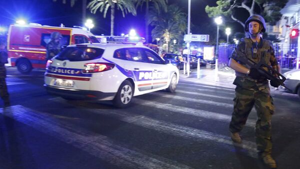 Французская полиция на метсе теракта в Ницце - اسپوتنیک ایران  