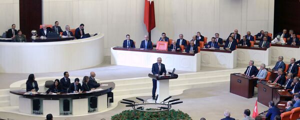 رئیس پارلمان ترکیه به اسپوتنیک: ترکیه به تحریم های آمریکا پاسخ خواهد داد رئیس پارلمان ترکیه به اسپوتنیک: ترکیه به تحریم های آمریکا پاسخ خواهد داد - اسپوتنیک ایران