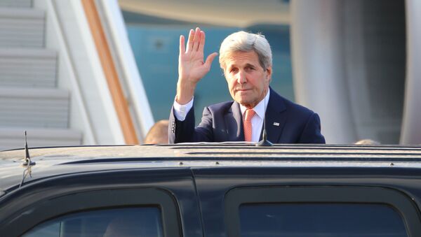 Прилет государственного секретаря США Джона Керри в Москву - اسپوتنیک ایران  