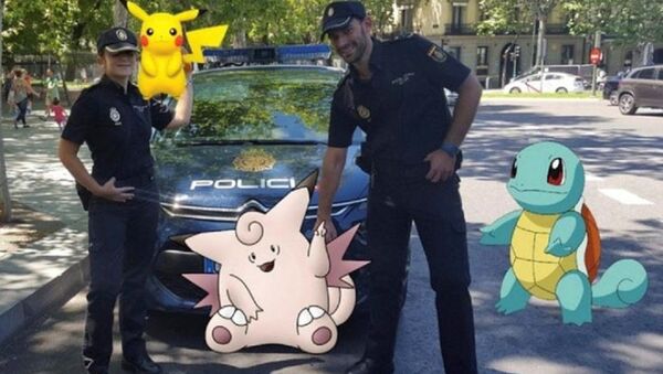 Игровое приложение Pokemon Go от компании Nintendo и полиция Испании - اسپوتنیک ایران  