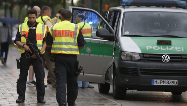 Munich Police During Shooting - اسپوتنیک ایران  