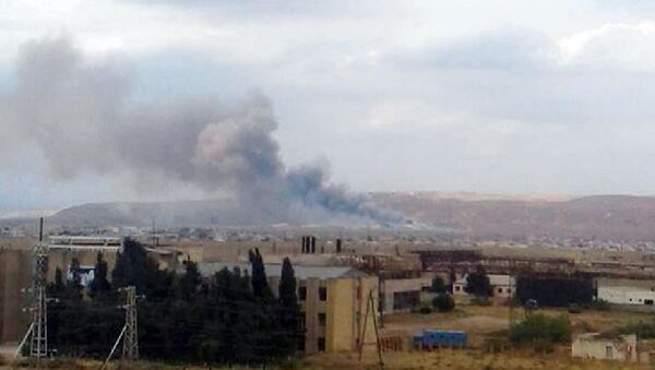 Взрыв в заводе Араз в городе Ширван - اسپوتنیک ایران  