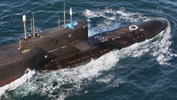 Ракетный подводный крейсер стратегического назначения в море - اسپوتنیک ایران  