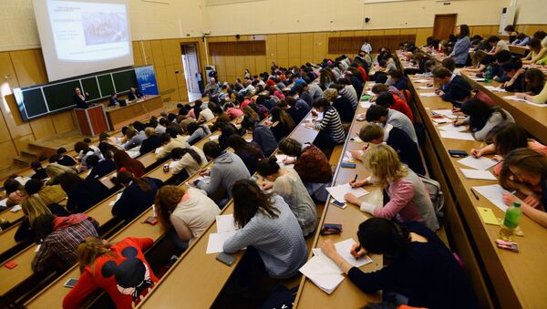 دانشجویان در دانشگاه دولتی مسکو - اسپوتنیک ایران  