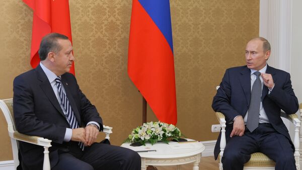 Встреча Владимира Путина и Реджепа Тайипа Эрдогана в Сочи - اسپوتنیک ایران  